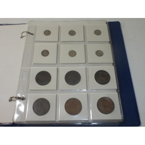 123 - Pre Decimal Coinage Collection including some Silver in Boots Presentation Album