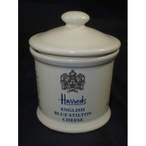 136 - Royal Worcester Pin Dish & Vase together with Harrods Cheese Pot