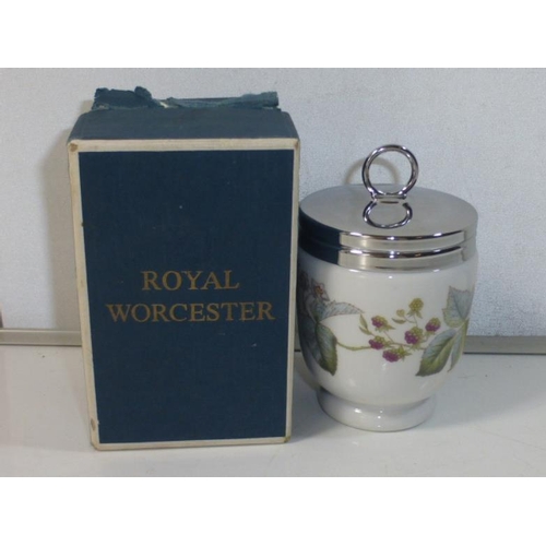 142 - Royal Worcester Egg Coddler in Box