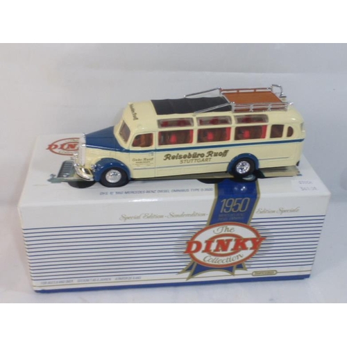 31 - Boxed Matchbox Dinky Special Edition 1950 Mercedes Benz Diesel Omnibus