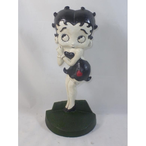 258 - Cast Iron Betty Boop Figure (36cm)