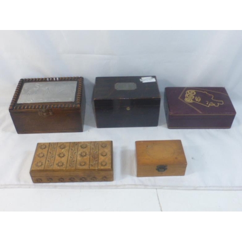 285 - Collection of vintage, Modern and Unusual Boxes