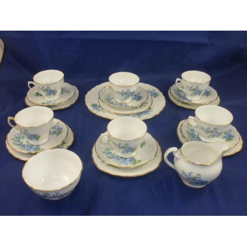 288 - Collection of Royal Osbourne Fine bone china
