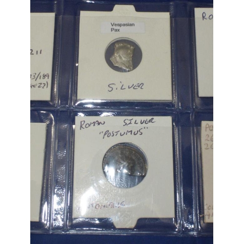 30 - Selection of Roman Coinage including Tested Silver (Please check Photographs for Descriptions)