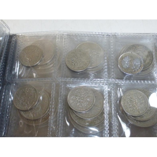 44 - Selection of British Coinage including Victorian, Edwardian and Lots More mounted in Coin Collection... 