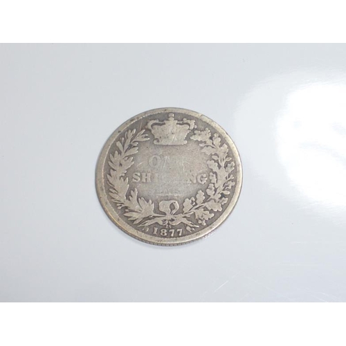 18 - Victorian 1877 Shilling