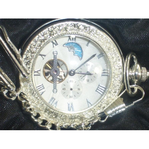 36 - Pocket watch from the Heritage Collection and Ladies Watch with blue face