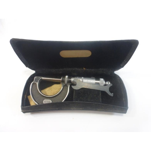 86 - Moore & Wright Micrometer complete with Case