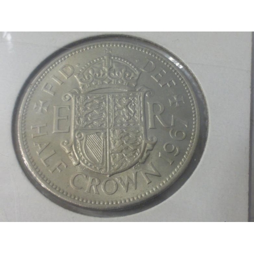 105 - Date Run of Half Crowns From 1947 to 1967 excluding 1952