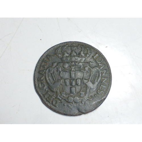 130 - 1744 Portuguese Coin