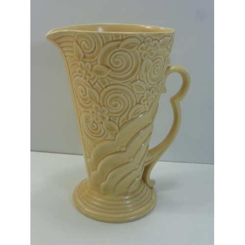 156 - Large Wade Art Deco Jug Pattern 371 (23cm)