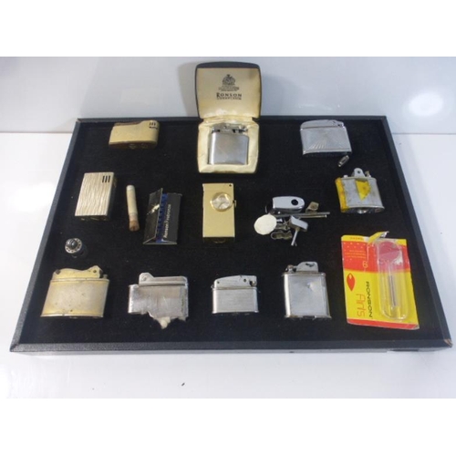 165 - Selection of Vintage Lighters, including Ronson, Foskr Watch Lighter, Streamline 500 and a selection... 