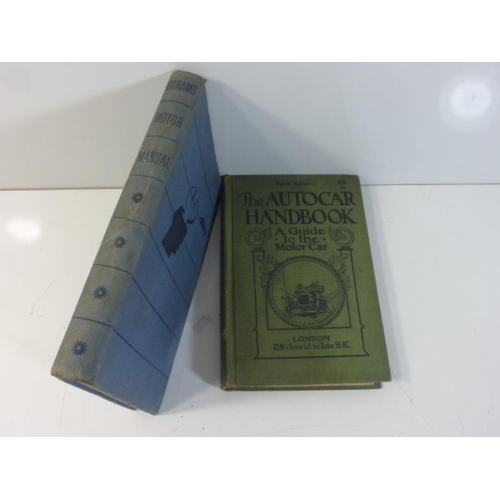 191 - Two Vintage Auto Books Including The Autocar Handbook (8th Edition) and Odhams Motor Manual 1955