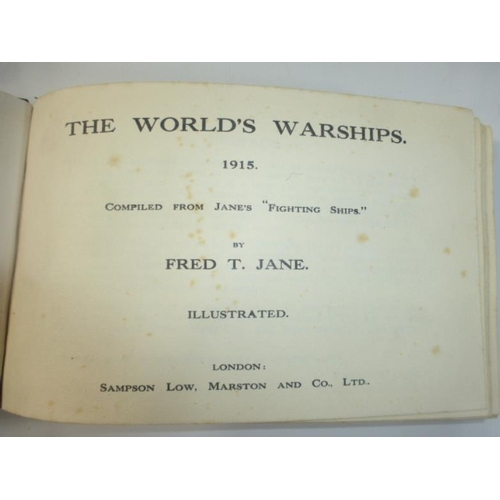 192 - Fred T Jane The Worlds War Ship's 1915