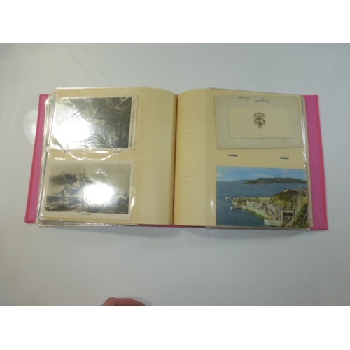 195 - Album Containing Large Selection of Postcards Including Topographical, Coronation Street, War Ship a... 