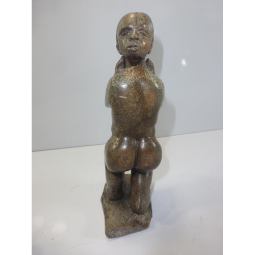 206 - Unusual Soap Stone Figure (24cm)