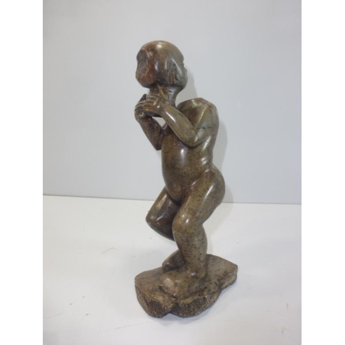 206 - Unusual Soap Stone Figure (24cm)