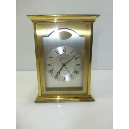 260 - Angelus Heavy Brass Carriage Clock