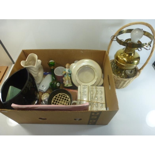 367 - Mixed Lot including Brass Lamp, Vases and Lots More