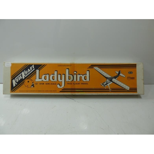 10 - Ladybird Free Flight Balsa Wood Model