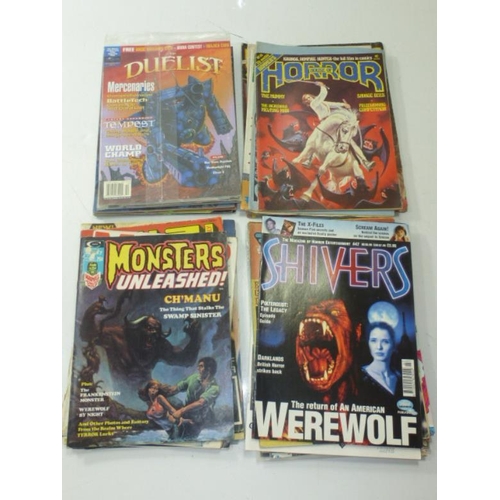 12 - Selection of 30 Comics including The Duelist, Gore zone and Famous Monsters of Film land