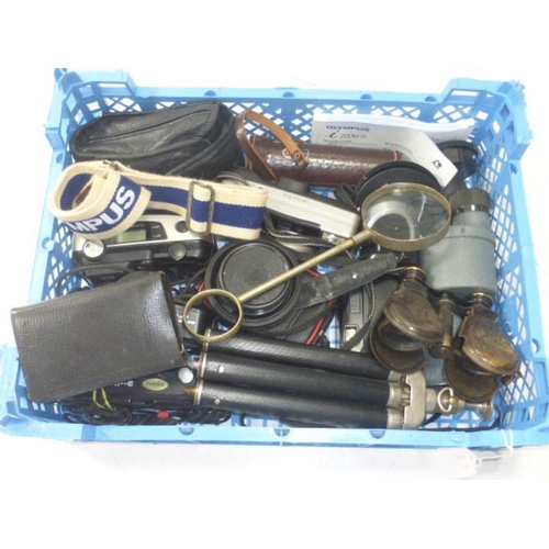 19 - Mixed Selection Including Marine Spy Glass, Telescope and 35mm Cameras