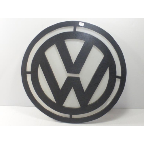 25 - Unusual Illuminated Volkswagon Sign ( 22