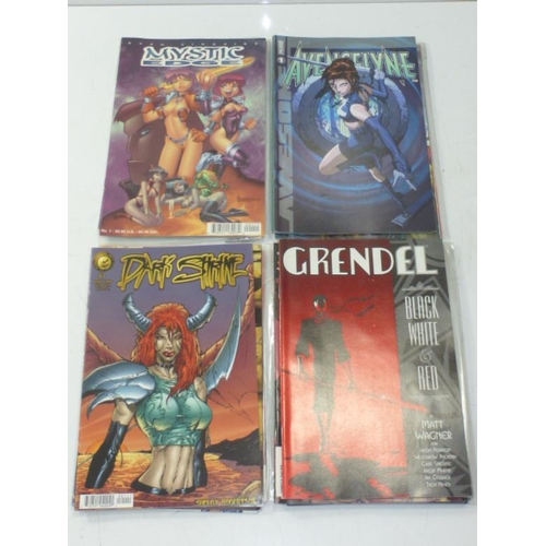 27 - Selection of 25 Comics including Avengelyne, Shot Gun Mary and Coven