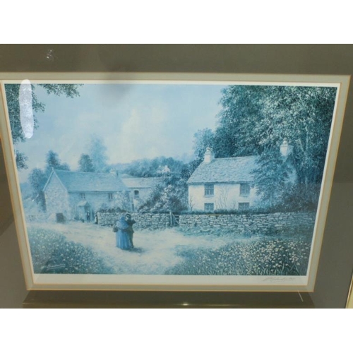 39 - Two Hand Signed Framed and Glazed Prints by The Artist William Chamberlain Together