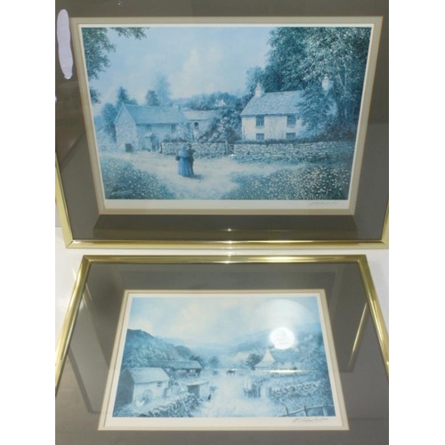 39 - Two Hand Signed Framed and Glazed Prints by The Artist William Chamberlain Together