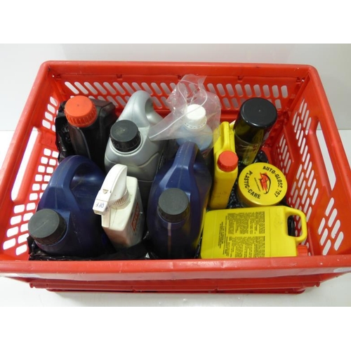 145 - Mixed Selection of Car Accessories including Ant Freeze, Engine Oil, and Polish