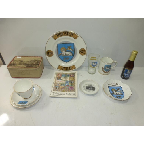 159 - Selection of Preston Guild Memorabilia from 1952, 1972 and 1992