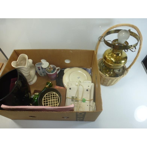 169 - Mixed Lot including Brass Lamp, Vases and Lots More