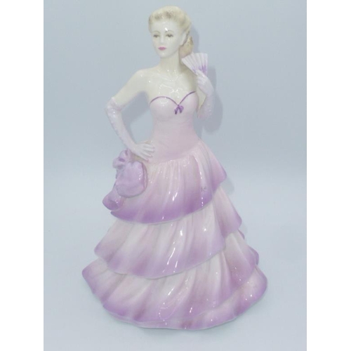 203 - Coalport Figurine from the Ladies of Fashion Collection entitled Bolero (23cm)