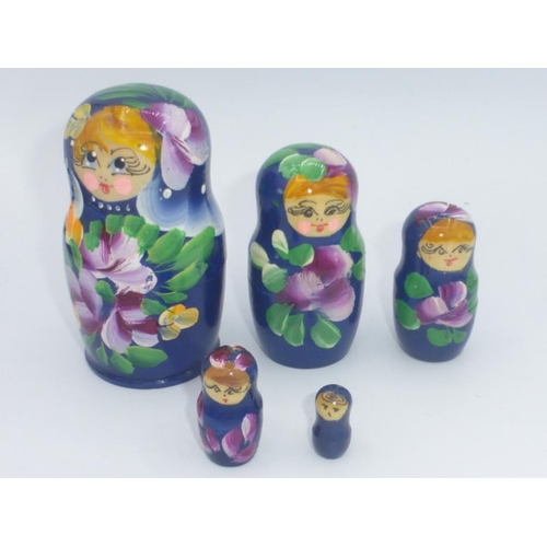 249 - Hand Painted Russian Doll (5)