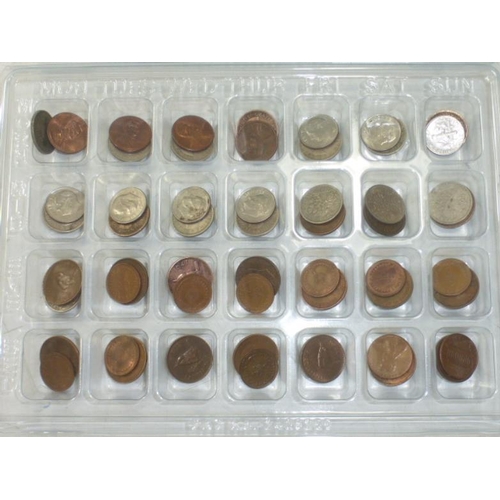 262 - Collection of Various coins to include George VI, Elizabeth (see list for more details)