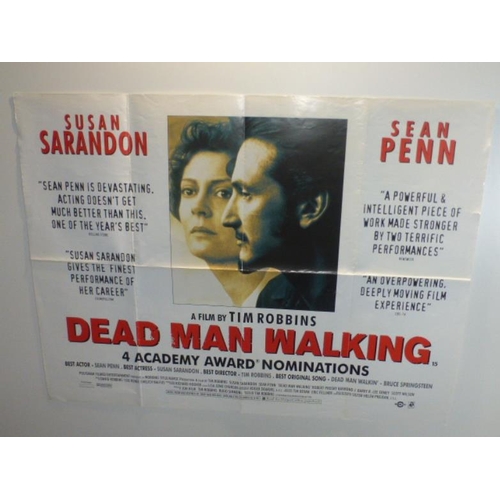 183 - Dead Man Walking UK BRITISH QUAD, Susan Sarandon Original Cinematic Poster (30