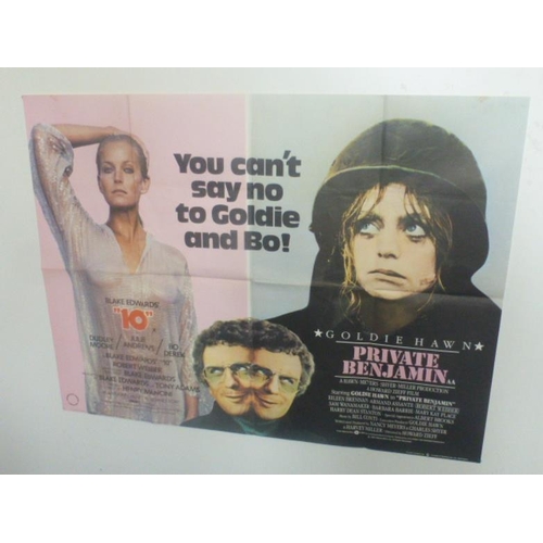 202 - Private Benjamin UK BRITISH QUAD, Goldie Hawn Movie Poster Depicting (30