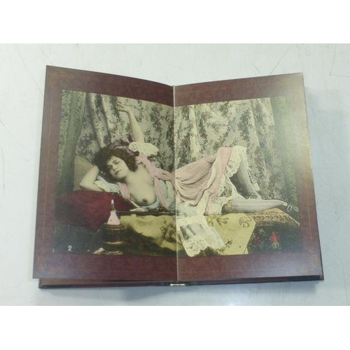 104 - Book depicting a Selection of Vintage French Postcard Erotica