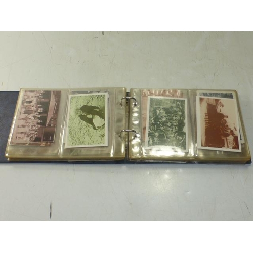 105 - Vintage Postcard Album with Mixed Selection of Cards including Topogrphical and More