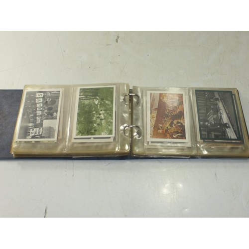 105 - Vintage Postcard Album with Mixed Selection of Cards including Topogrphical and More