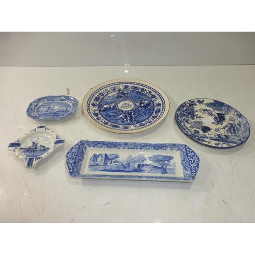 164 - Collection of Blue and White to include Spode, Delft and More