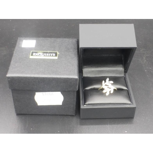 221 - Silver 925 Ring (Size N) In Presentation Box