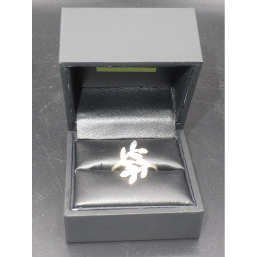 221 - Silver 925 Ring (Size N) In Presentation Box