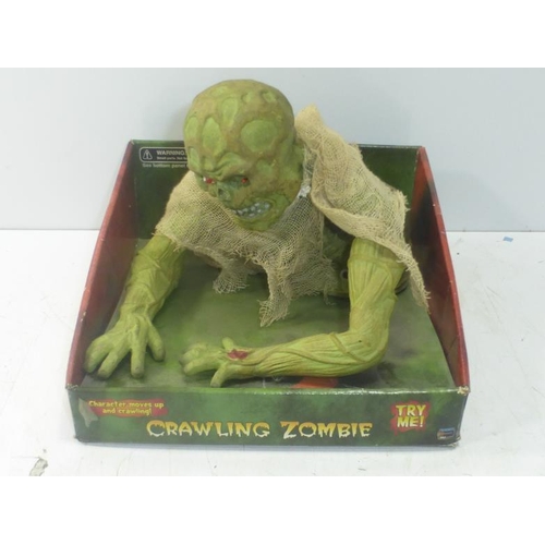 588 - Funtime Crawling Zombie Interactive Figure