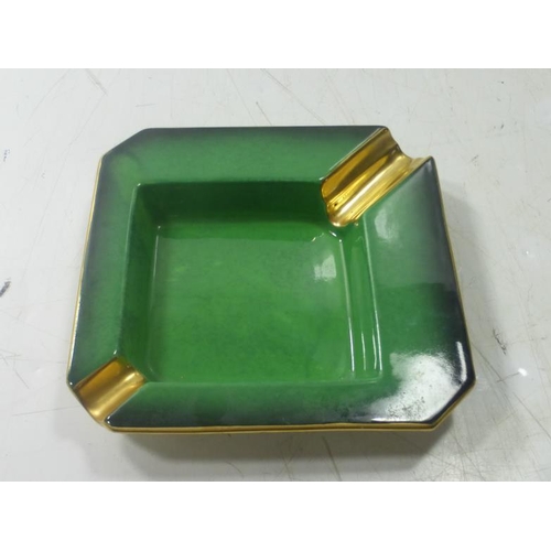 244 - Carlton ware Vert Royale Ashtray