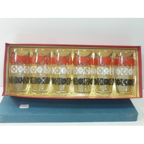 266 - Box set of Six retro glasses