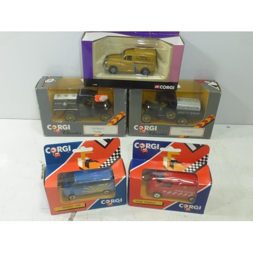 278 - Five Boxed Corgi Model Vehicles