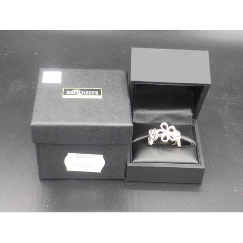 280 - Silver 925 Ring (Size Q) in Presentation Box