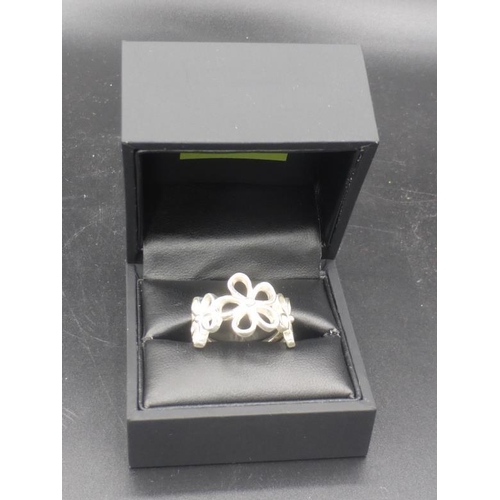 280 - Silver 925 Ring (Size Q) in Presentation Box